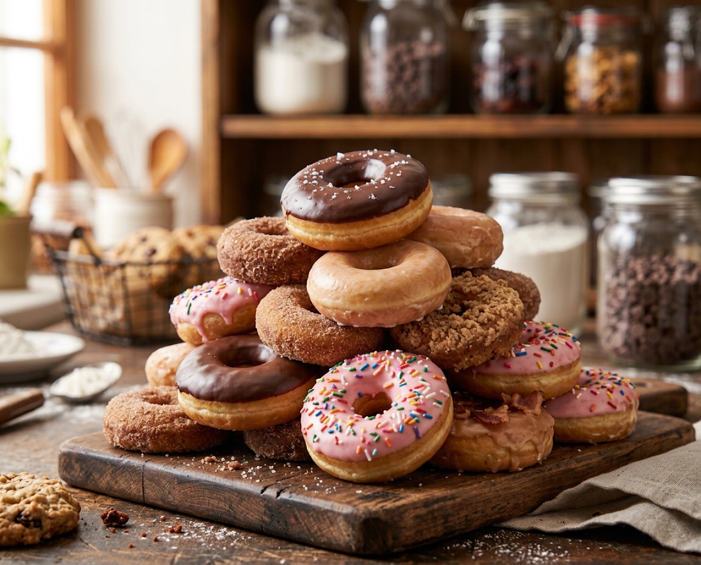 Glazed donuts